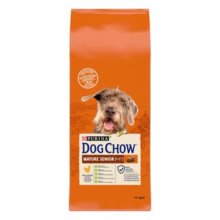 Dog Chow Mature Senior Pollo pienso para perros